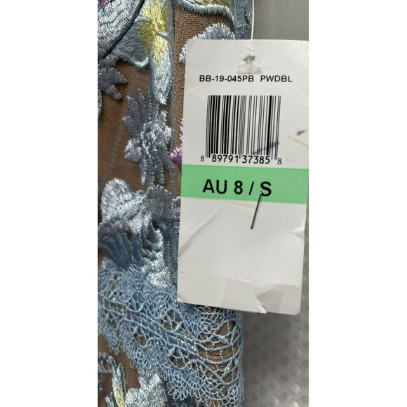 Bronx and Banco Eva Midi Lace Embroidered Dress Small NWT - Picture 7 of 9